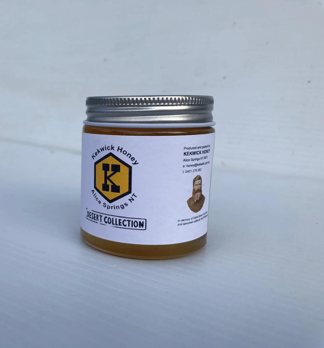 Desert Collection - 150g Taster - 150g. Same honey, smaller jar. Perfect for trying or gifting. Just so you know - once you taste this, regular honey will disappoint. Extracting now - limited batch.